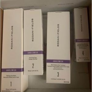 New in Box Rodan & Fields UnBlemish. Unopened items. Expiry is 08/23